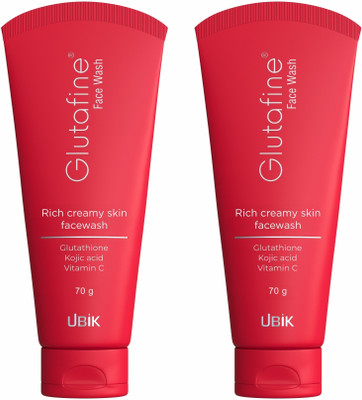GLUTAFINE Pack of 2 Face Wash(70 g)