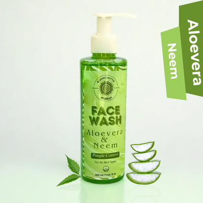 Bodhichitta Aloe Vera & Neem Face wash | Controls Pimples & Removes Acne for Clear, Fresh Skin Face Wash(220 ml)