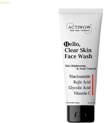 ACTIWOW Hello  Daily Gentle Foam for Fresh Look Face Wash(100 ml)
