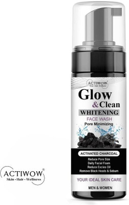 ACTIWOW Glow & Clean Deep Pore Sea Salt Wash Face Wash(150 ml)