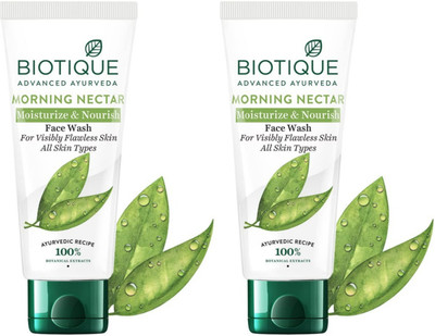 BIOTIQUE Morning Nectar 150ml Facewash Set of 2 Face Wash(300 ml)
