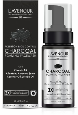 L'avenour Charcoal Foaming Facewash Face Wash(100 ml)