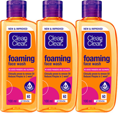 Clean & Clear Oil Free Foaming Face Wash(300 ml)