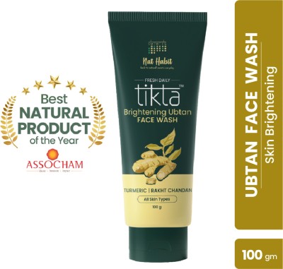 Nat Habit Fresh Skin Brightening Ubtan Face Wash(100 g)