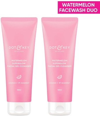 Dot & Key Watermelon Super Glow Gel  Combo Face Wash(200 ml)