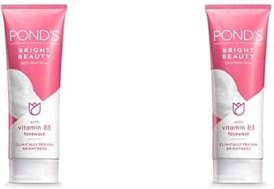 POND's BRIGHT BEAUTY FACE WASH 200 ML COMBO PACK OF 2 Face Wash(400 g)