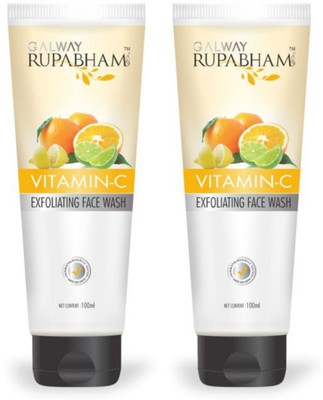 Rupabham Vitamin-C  Pack Of 2 Face Wash(200 ml)