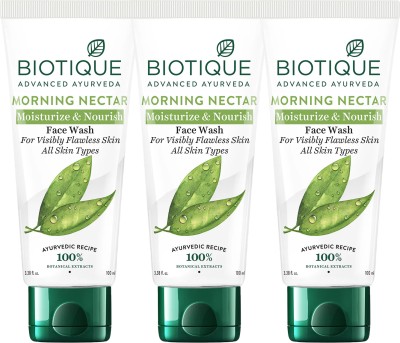 BIOTIQUE Morning Nectar Moisturize & Nourish Face Wash(300 ml)