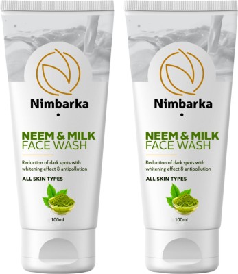 NIMBARKA Neem & Milk , 100ml, Pack of 2 Face Wash(100 ml)