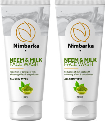 NIMBARKA Neem & Milk , 100ml, Pack of 2 Face Wash(100 ml)