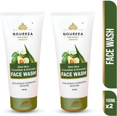 noureea Aloe Vera Cucumber & Avocado  Face Wash(200 ml)
