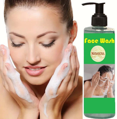 manasona Deep Moisturizer, Remove Dead Skin Cells, Glowing Skin Face Wash(200 ml)