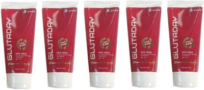 Glutaday Glutathion Whitening and Moisturizing  Pack _5 Face Wash(75 ml)