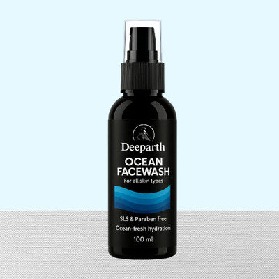 Deeparth Ocean Deep Clean  | Refreshing Glow & Oil Free Skin Face Wash(100 ml)