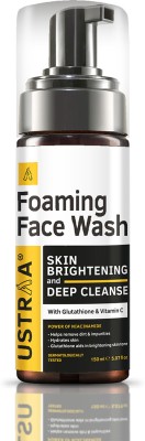 USTRAA Foaming  - Skin Brightening & Deep Cleanse Face Wash(150 ml)