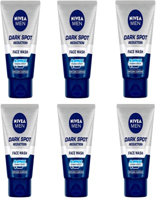 NIVEA 6pc Dark Spot reduction 50gm Fw Set of 6 Face Wash(300 ml)