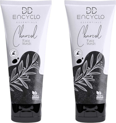 DOOMSDAY ENCYCLO CHARCOAL FACEWASH FOR DEPP CLEANSE GIVE REFRESHING GLOWING SKIN PACK OF (100g X 2) Face Wash(200 g)
