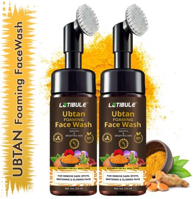 Latibule Ubtan Natural with Turmeric & Saffron for Tan Removal and Skin Brightening  Face Wash(300 ml)