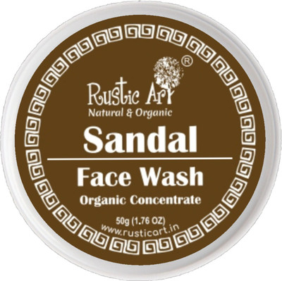 RUSTIC ART Organic Sandal  Concentrate for Detanning Face Wash(50 g)