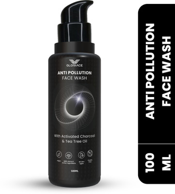 GLORIACE PureShield Anti-Pollution Charcoal  Face Wash(100 g)
