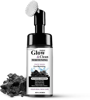 UUQUU Activated Charcoal  for Men & Women – Removes Dirt, Detoxifies Skin Face Wash(100 ml)