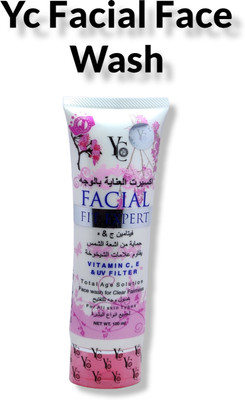 YC WHITENING Facial Fit Expert for total age solution face wash SA Deals 100ml Face Wash(100 g)