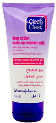 Clean & Clear DEEP ACTION MAKE UP REMOVER MILK FACE WASH Face Wash (150 ml)
