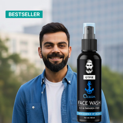 qtpie Ocean  For Men & Women | Best Fight Acne & Pimples, Brighten Skin, Clears Dirt, Oil Control, Refreshing Feel- Multi- Action Formula22 Face Wash(100 g)