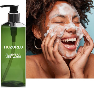HUZURLU ALOEVERA FACEWASH FOR SKIN CLEANSING & ACNE REMOVES Face Wash(200 ml)