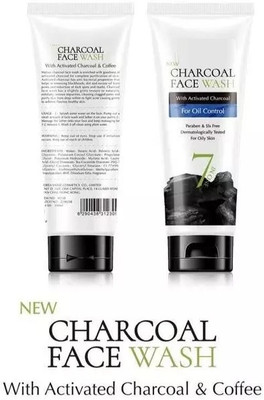 MYEONG Oil Control Moisturizing Charcoal Deep Cleansing  Face Wash(100 ml)