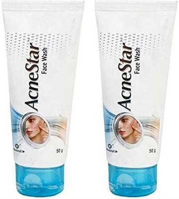 acnestar Unisex  - (50 Gm x Pack of 2) Face Wash(100 g)