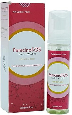 femcinol OS  For Oily Skin with Unique Form Dispenser Face Wash(70 ml)