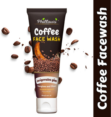 Phillauri Coffee Facewash for a Refreshing Cleanse Properties of Coffee Beans for a Fresh Morning Glow Face Wash(60 ml)