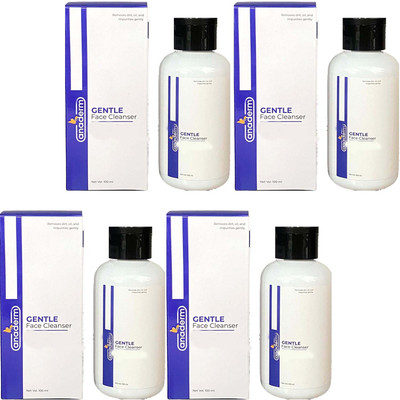 COSMORA ANADERM GENTLE FACE CLEANSER FOR CLEANSING & GLOWING SKIN PACK OF - 100ml x 4 Face Wash(400 g)