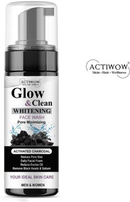ACTIWOW Glow & Clean Fresh Feel Foaming Wash L02 Face Wash(150 ml)