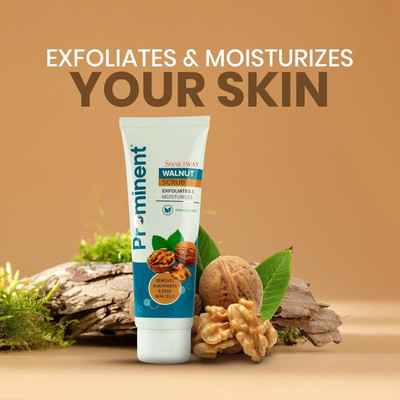 Prominent Walnut Scrub 60 gm, 6PCS. Face Wash(360 g)