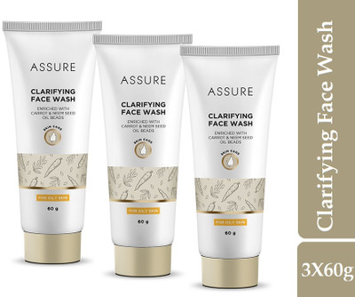 ASSURE Clarifying  (helps to prevent blemishes, cleanses and open up pores) Face Wash(180 g)