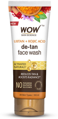 WOW SKIN SCIENCE Ubtan For Oily - Tan Removal and Brightening Face Wash(100 ml)