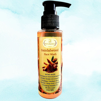 Pihaaru Herbal Sandalwood Glow  – 100ml/ Face Wash(100 ml)