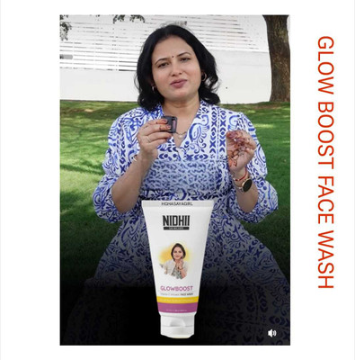 HGHASAYAGIRL NIDHI SKINCARE Glow Boost Vitamin C ff Face Wash(100 g)