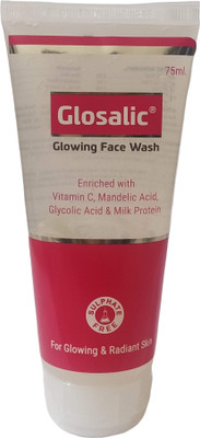 Glosalic Glowing  With Vitamin C Face Wash(75 ml)