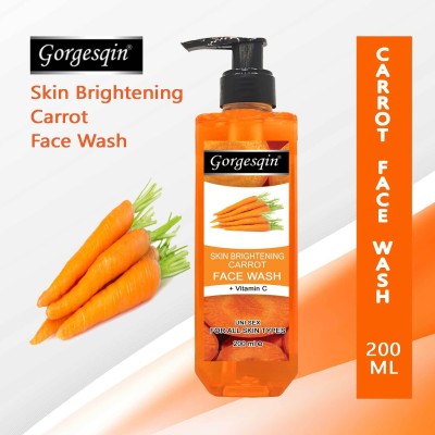 GORGESQIN Carrot  Face Wash(200 g)