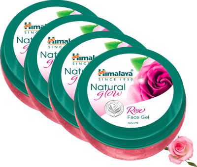 HIMALAYA NATURAL GLOW ROSE FACE GEL Face Wash(400 ml)