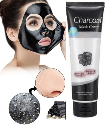 ADJD Charcoal Carbon Peel Off Diy Purifying Black Mask For Men And Women(130 ml)