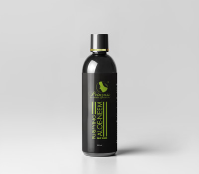 prinzass cosmetics Prinzass - THE HANDMADE COSMETICS | PURIFYING ALOE NEEM FACE WASH | PREVENTS PIMPLE | ANTI BACTERIAL Face Wash(100 ml)