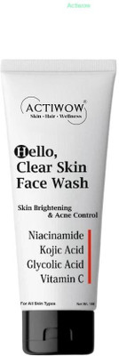 ACTIWOW Hello  with Tea Tree Oil for Fresh Look Face Wash(100 ml)