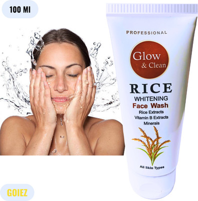 GOIEZ Rice  Pure Silk Whitening and Smoothening  Face Wash(100 ml)