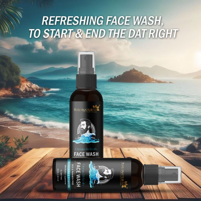 7days natural Ocean for Men, Fights Acne & Pimple, Skin Brightening Face Wash(100 ml)