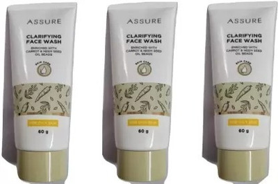 Rastic Assure  Set of 3 Face Wash(180 g)