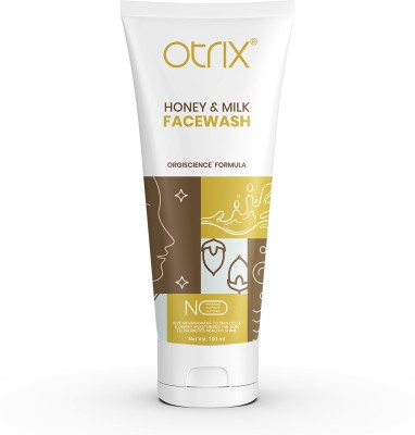 Otrix Honey and Milk  | Deep Cleansing, Moisturizing, and Nourishing Skin Care Face Wash(100 ml)